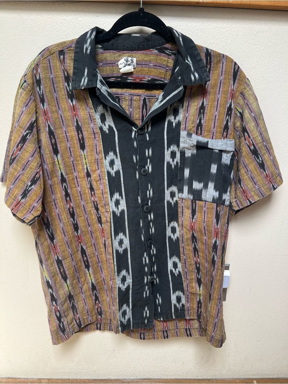 Kim Messier ethnic print.